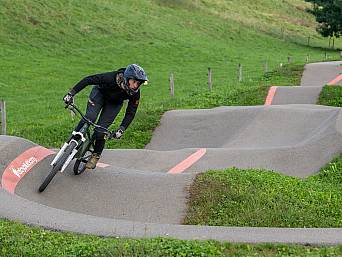 Pumptrack wird genutzt
